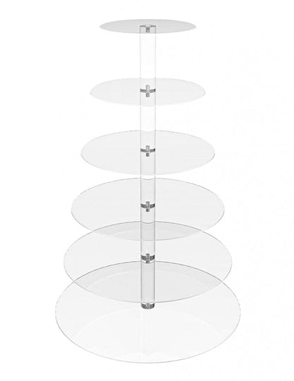 Kulatý patrový stojan na dorty 40 x 51 cm 