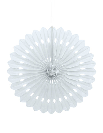 Bílá papírová rozeta