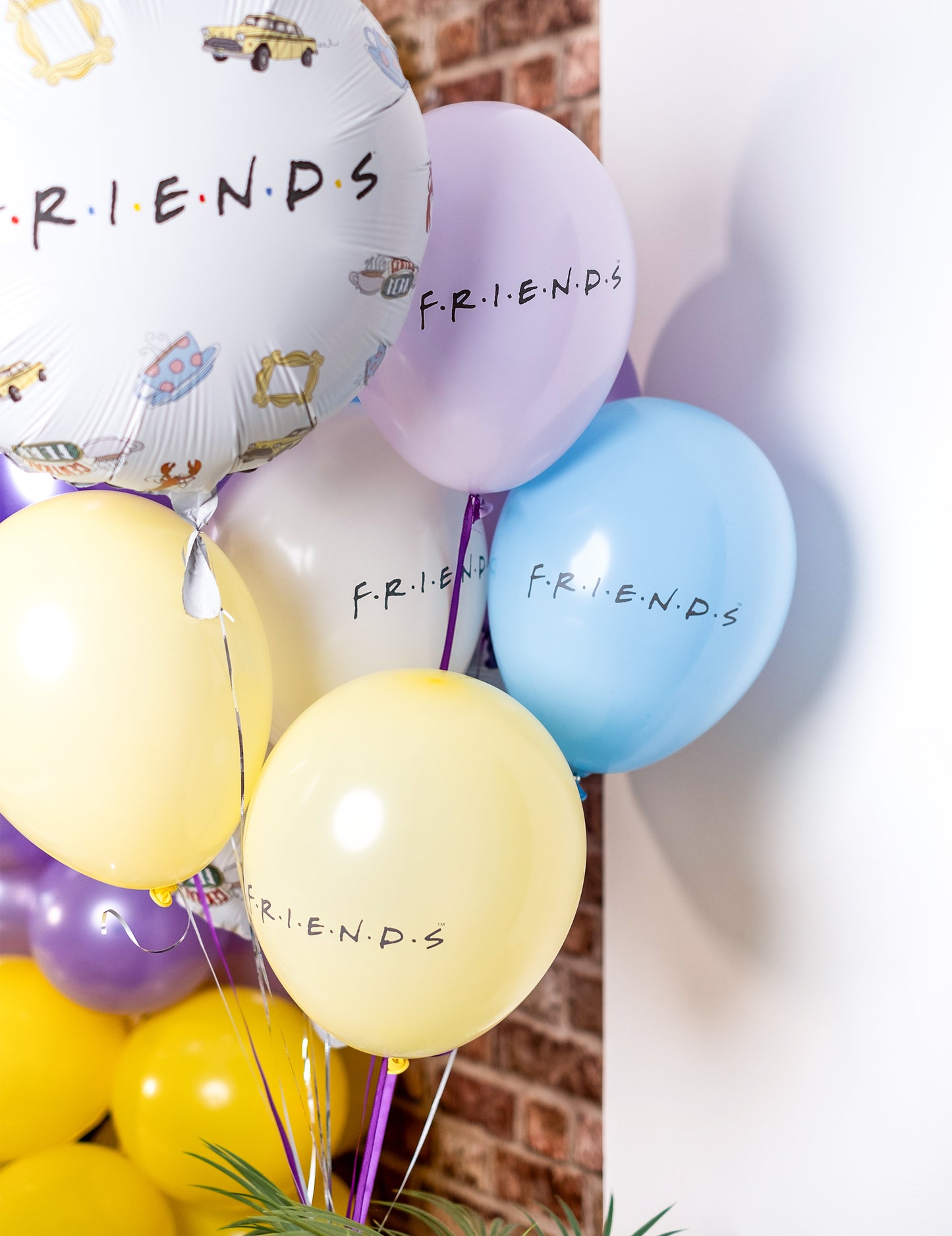 10 latexových balónků Friends™ 25x32 cm