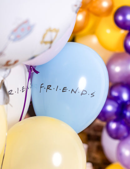 10 latexových balónků Friends™ 25x32 cm