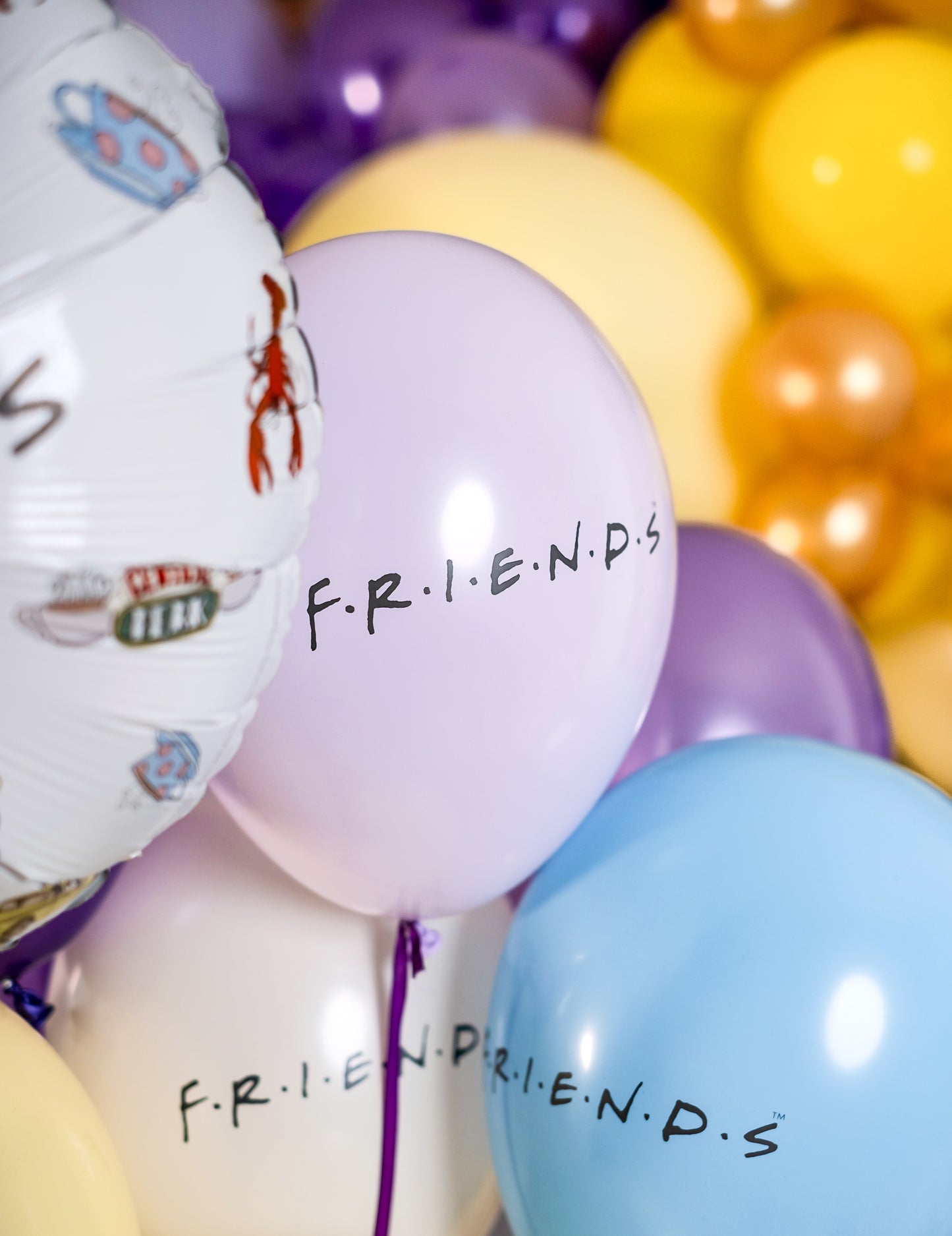 10 latexových balónků Friends™ 25x32 cm