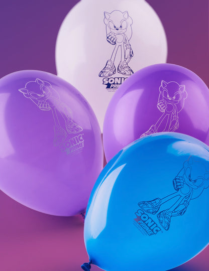 10 latexových balónků Sonic Prime 30 cm