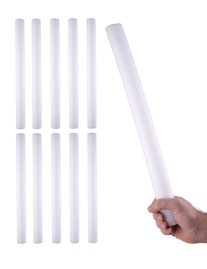 10 Svítících LED pěnových tyčí Francie 48 cm 