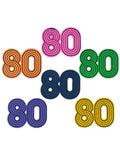 Dekorace ve stylu 80. let