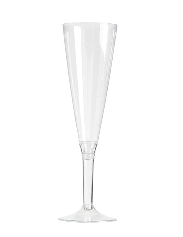 10 křišťálových sklenic na šampaňské s nožičkami 150ml