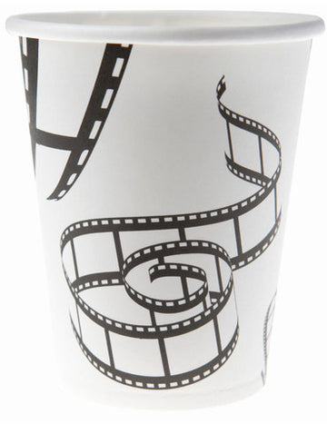 10 papírových kelímků Cinema 9 x 7,5 cm