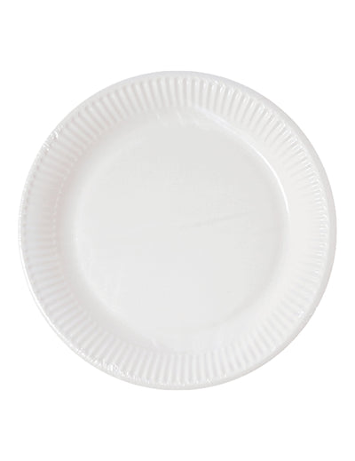 Assiettes en carton home compostable pour buffet blanches éco-responsables