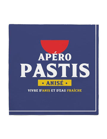 10 malých aperitivových ubrousků