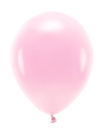 100 pastelově růžových latexových balónků 26 cm na ozdobu