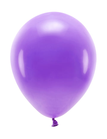 100 pastelově fialových latexových balónků 26 cm