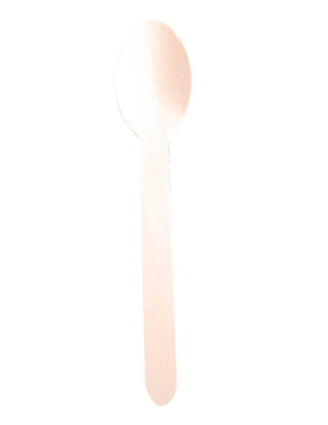 50 dřevěných lžic 16 cm