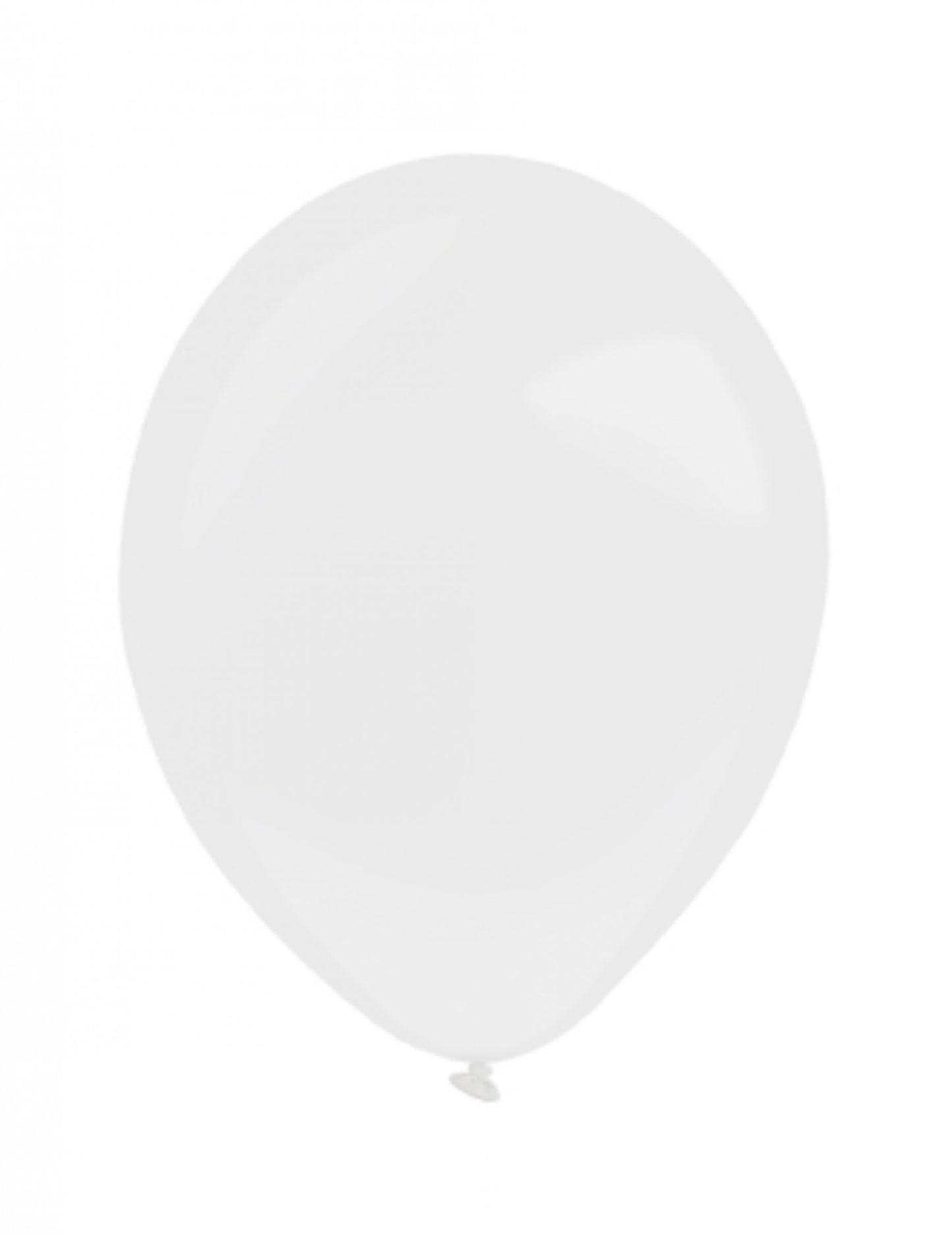 100 mini bílých latexových balónků 13 cm pro arch