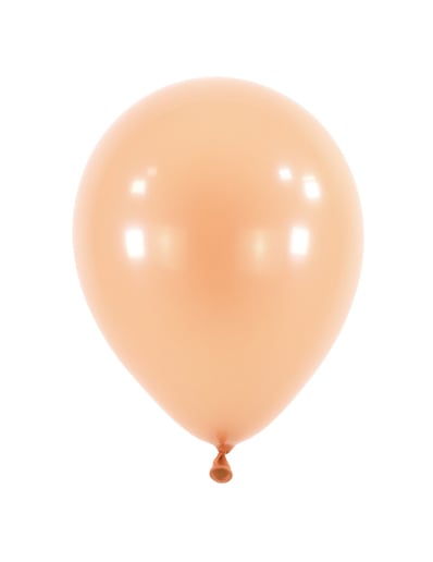 100 mini broskvových latexových balónků 13 cm pastelová party dekorace