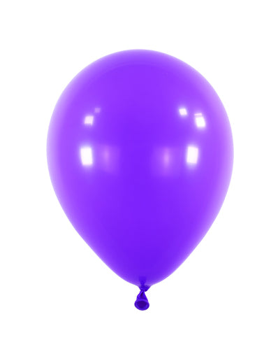 100 mini fialových latexových balónků 13cm na ozdobu