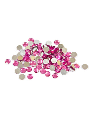 100 Malý kulatý fuchsiový stolní konfety 0.6 cm