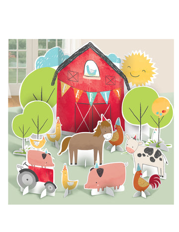 11 dekorací na stůl z kartonu ve venkovském stylu