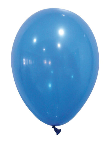 12 modrých balónků 28 cm