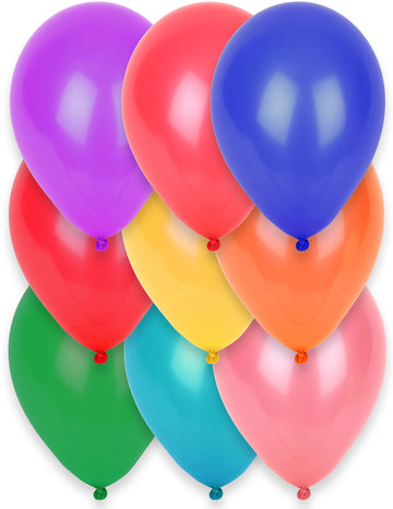 12 vícebarevných balónků 28 cm