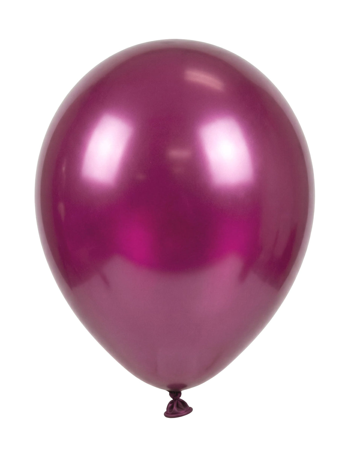 12 ballons métallisés pour fête bordeaux