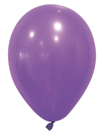 12 fialových balónků 28 cm