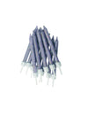 Bougies à paillettes pour gâteau lilas