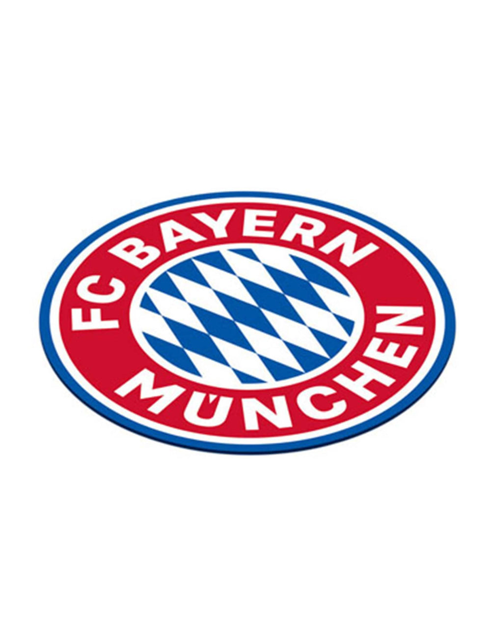 Kartonové podložky pod sklenice FC Bayern Munich pro fanoušek červená a modrá