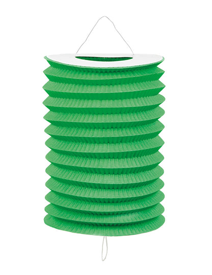 Modèle vert du lampion coloré pour fête