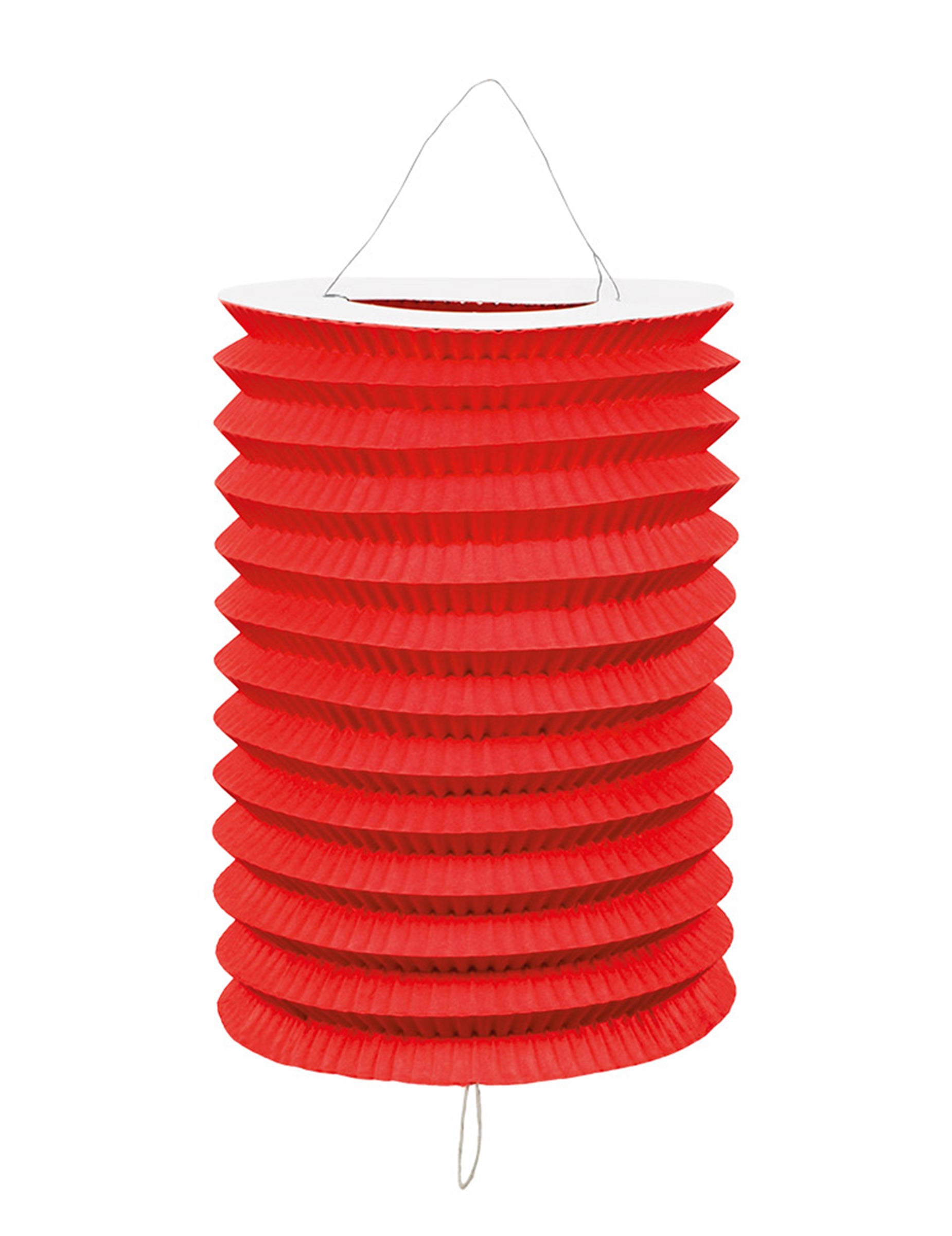 Modèle rouge du lampion coloré pour fête