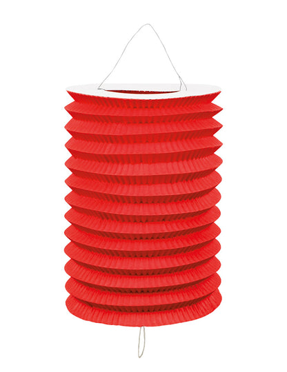 Modèle rouge du lampion coloré pour fête