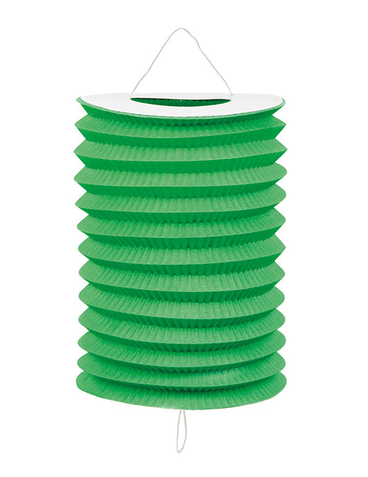 Modèle vert du lampion coloré pour fête