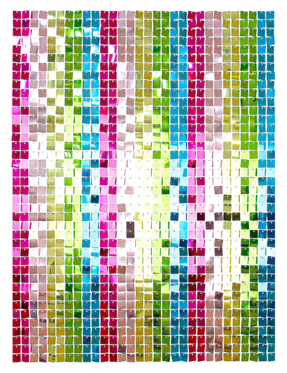 12 panelů fotopozadí Vícebarevné 30 x 30 cm