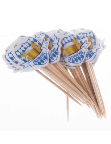 24 dřevěných trsátek na Oktoberfest