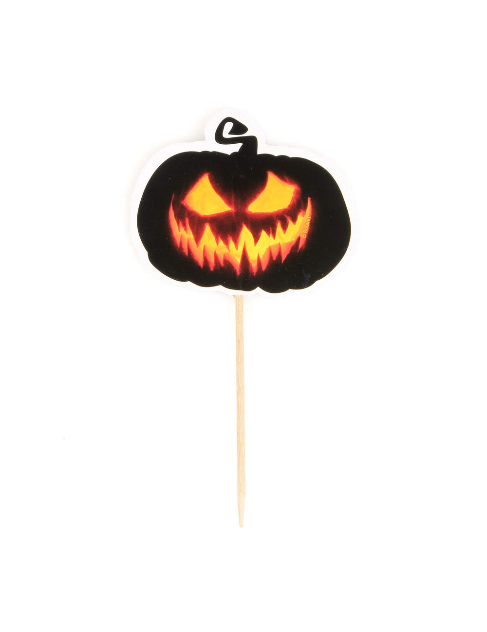 Hrnek ve tvaru děsivé dýně na halloween černá a oranžová