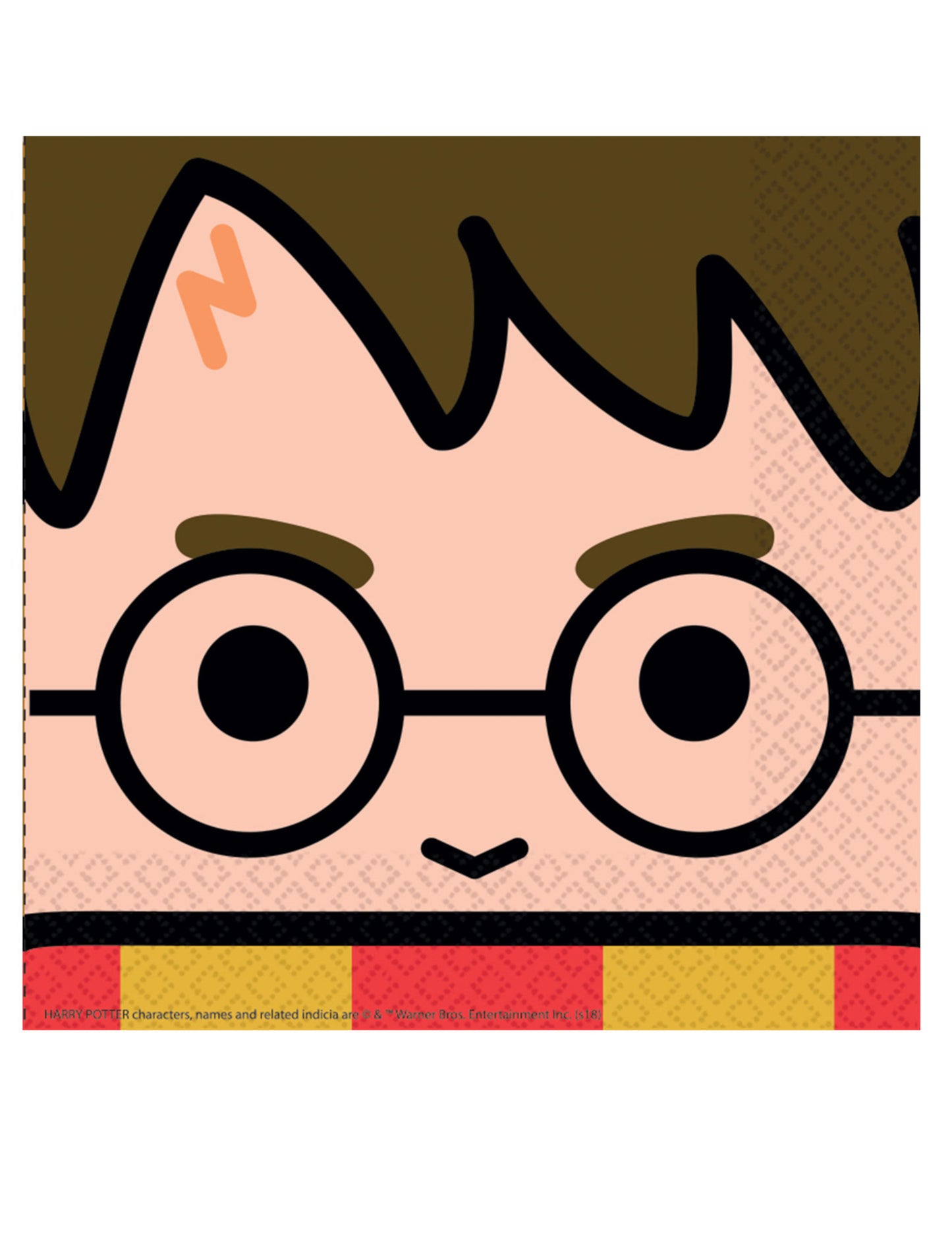 16 papírových ubrousků kawaii Harry Potter™ 33 x 33 cm 