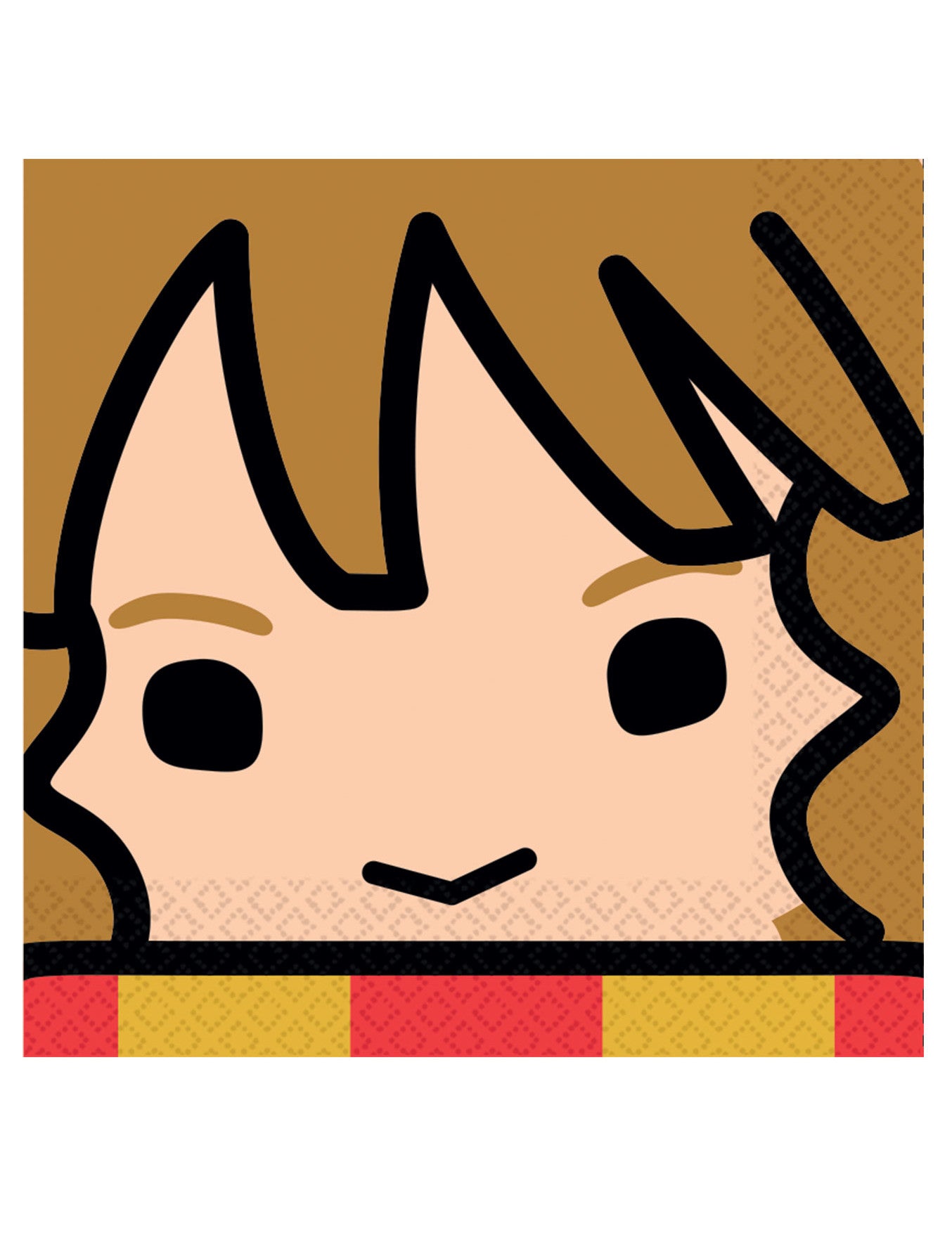 16 papírových ubrousků kawaii Harry Potter™ 33 x 33 cm 