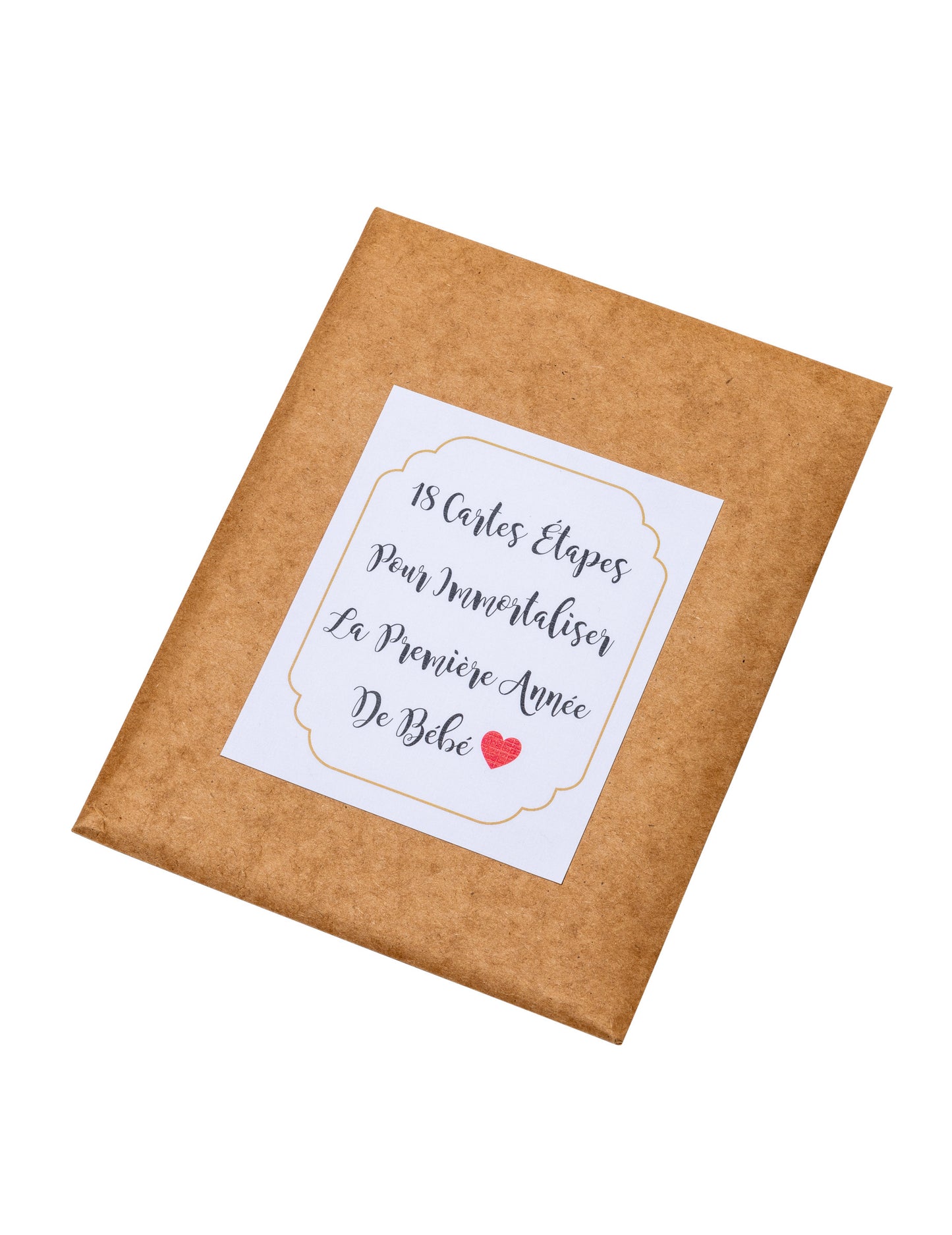 18 zlatých karet prvního ročníku 14 x 19 cm pro miminko