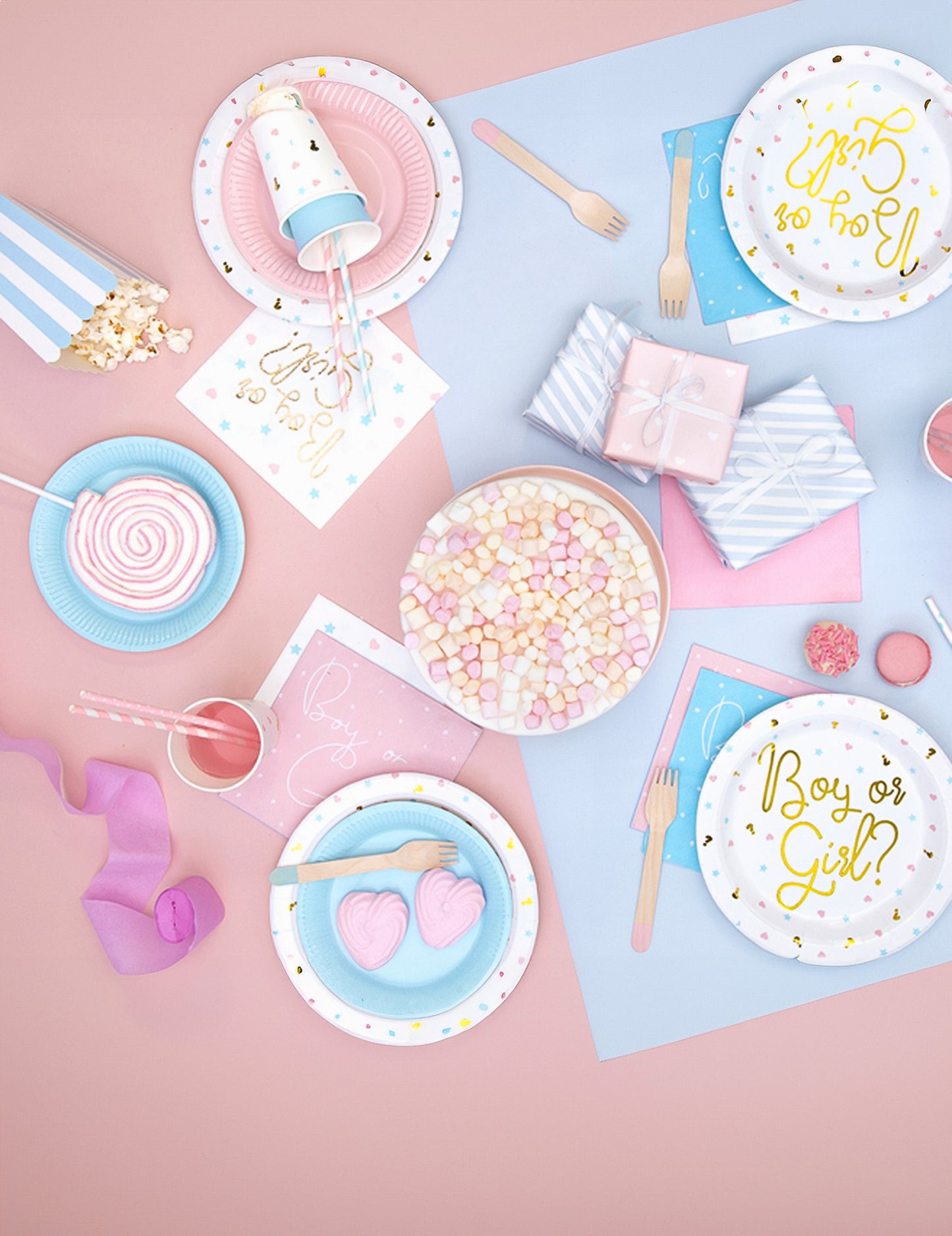 18 světle růžové dřevěné příbory 16 cm přirozené