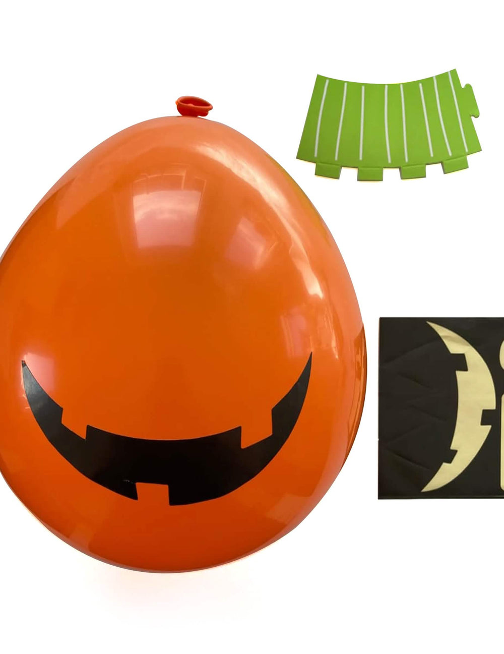 Detail balónku dýně a doplňků balónky latexové DIY halloween Friends