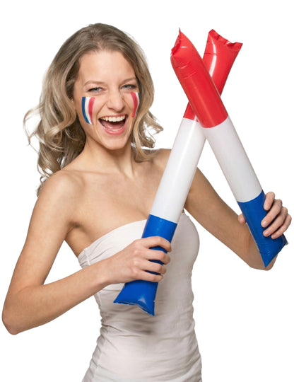 2 clap clap supporter France pour adulte bleu blanc rouge