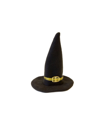 Halloweenská dekorace na čarodějnický klobouk 19,5 x 12 cm