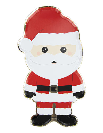 2 mikulášské podnosy 35 cm v pevném kartonu