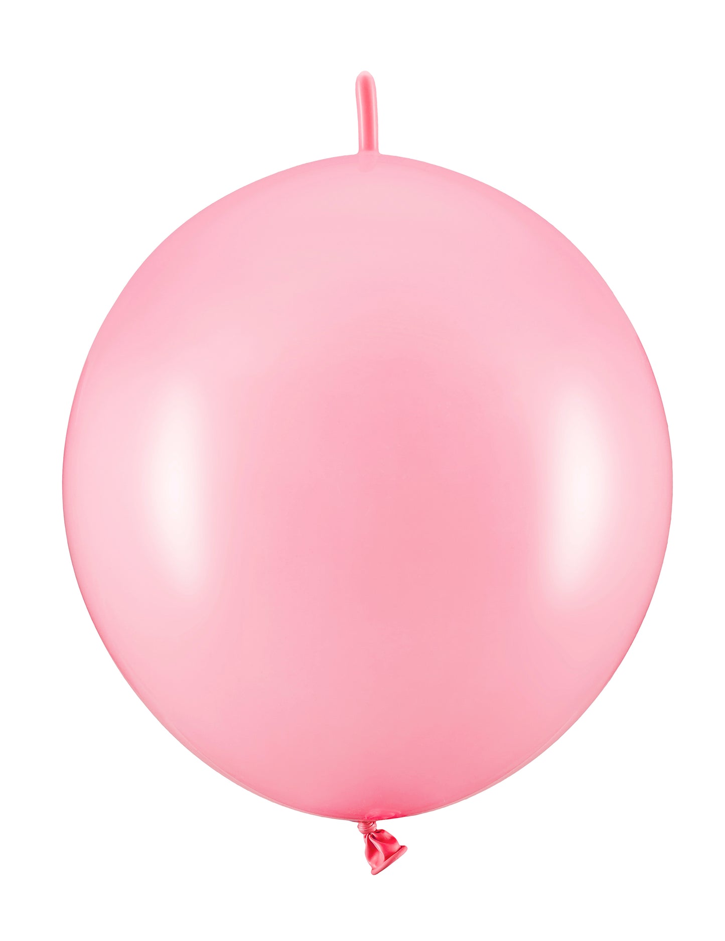 20 Ballons gonflables Rose pastel à relier 28 cm