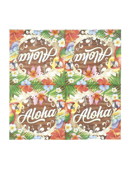 20 Serviettes Aloha Hawaï 16 x 16 cm