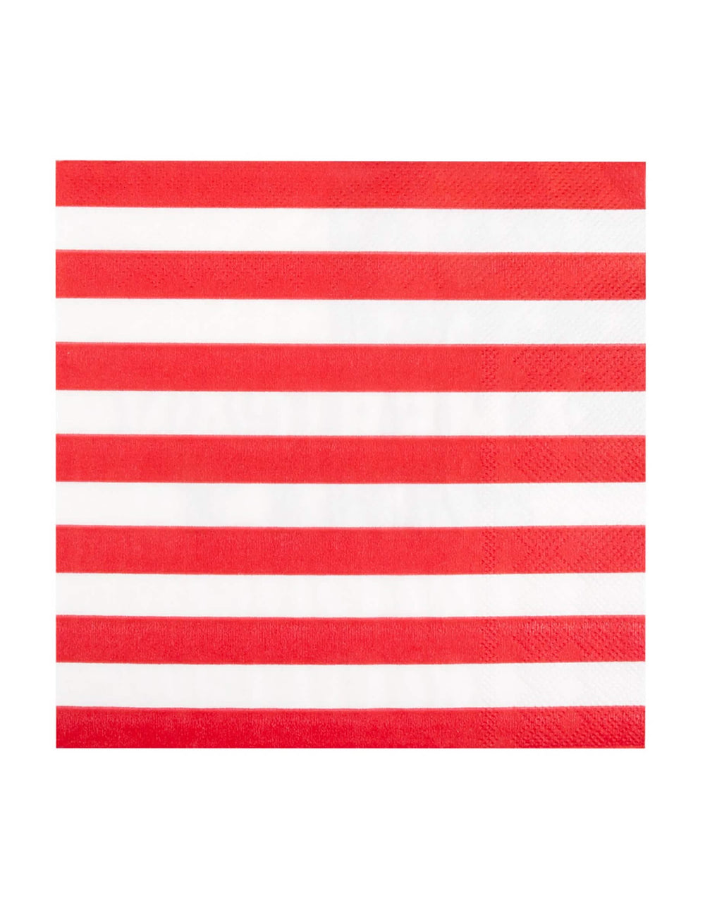 Detail červených a bílých pruhů papírových ubrousků American party