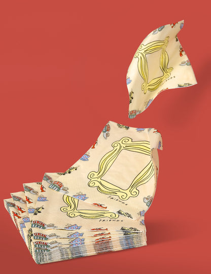 20 papírových ubrousků Friends™