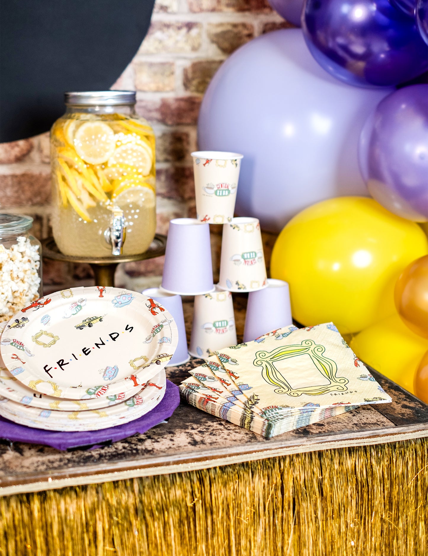 20 papírových ubrousků Friends™