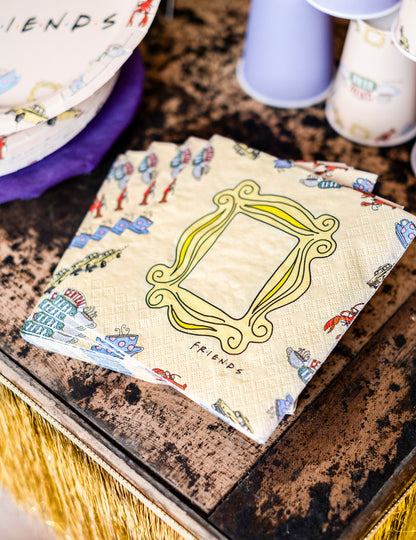 20 papírových ubrousků Friends™