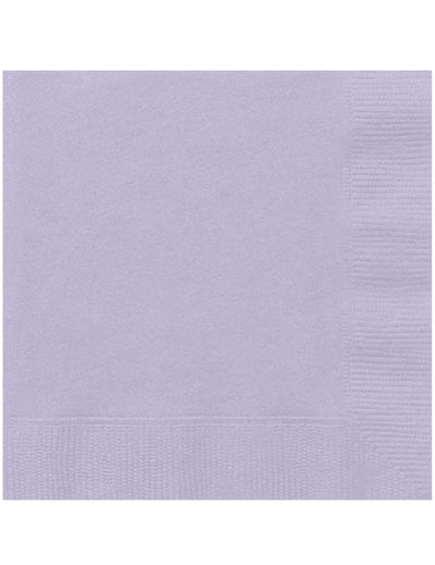 Serviettes en papier de mariage pour fête lavande