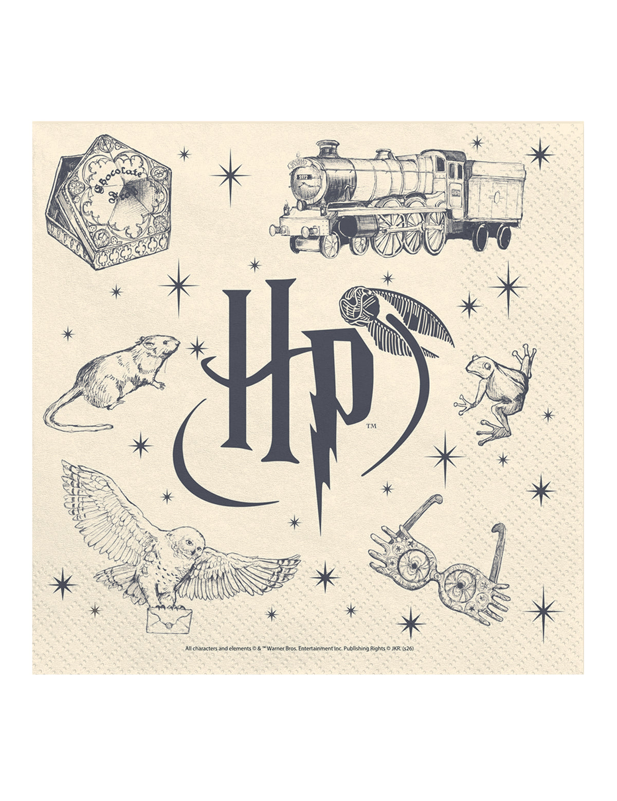 20 Serviettes Harry Potter™ 33 x 33 cm