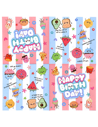 20 ubrousků Kawaii Party 33 x 33 cm